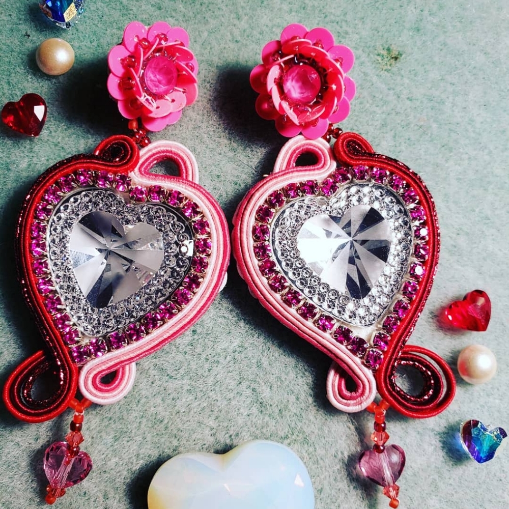 Special Valentine's day earrings